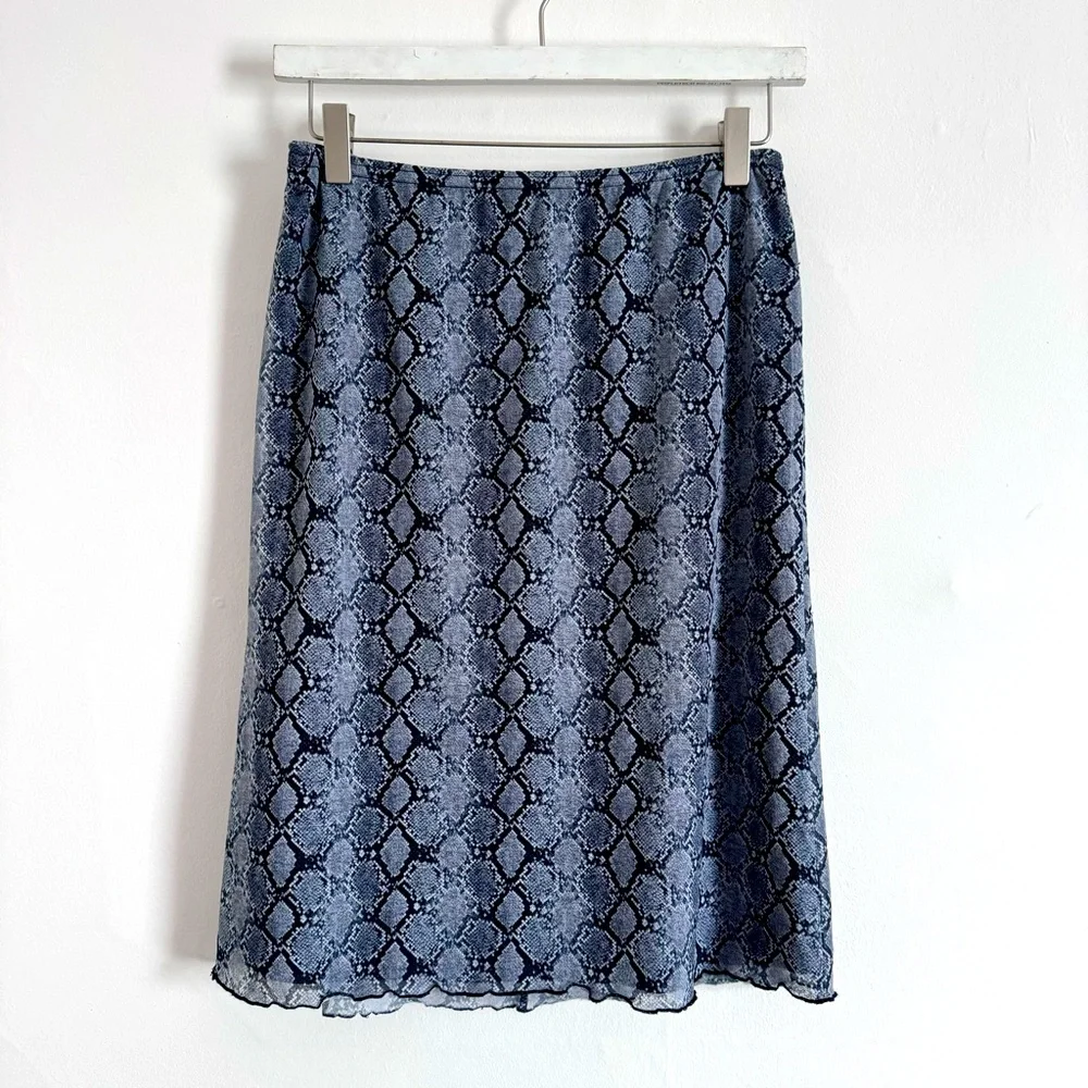 Vintage Semi-sheer Snakeprint (Python) Matching Set - Picture 6 of 8